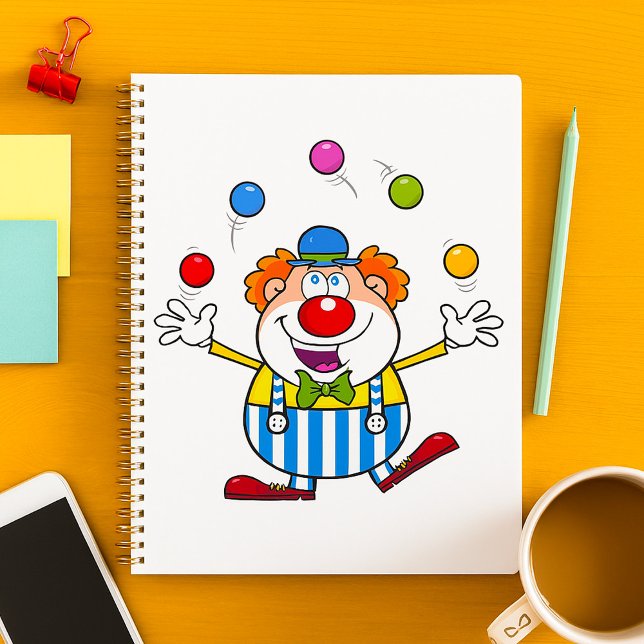 Fun Circus Clown Juggling Balls Planner (Creator Uploaded)