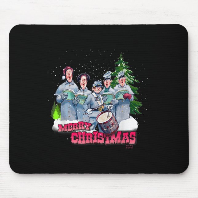 Fun Civil War Christmas  Mouse Pad (Front)