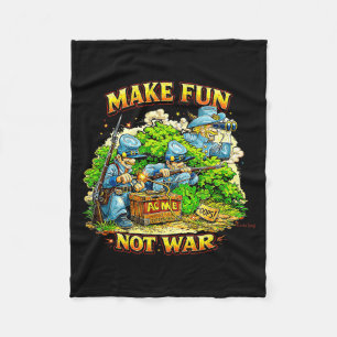 Fun Civil War Gift  Fleece Blanket