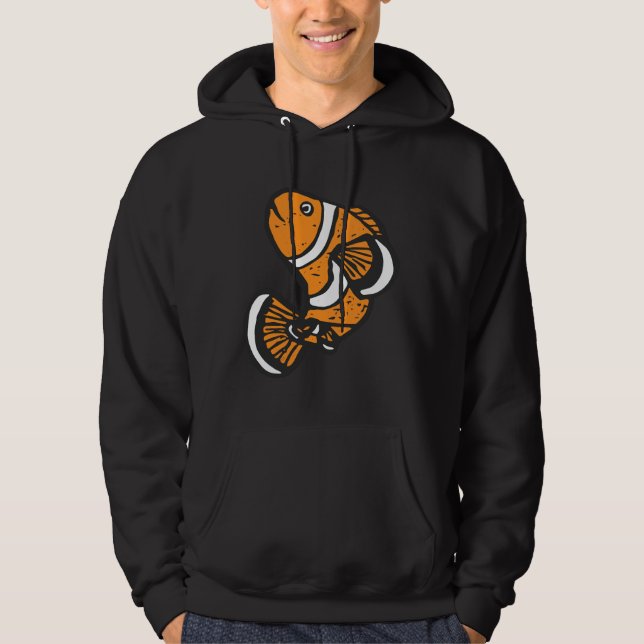 Fun Clown Fish Hoodie (Front)