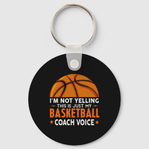 Fun Coach  Basketball Lover Key Ring