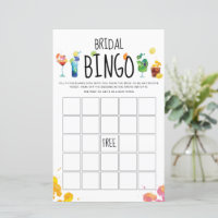 Fun Cocktails | Bingo Game Card