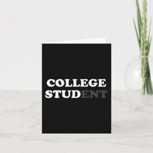 Fun College Student Gifts For Men College Stud Sar Card