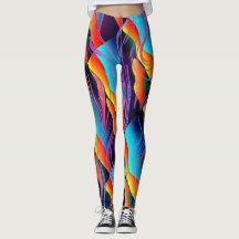 FUN Colourful Abstract Spilled Paint Style Design