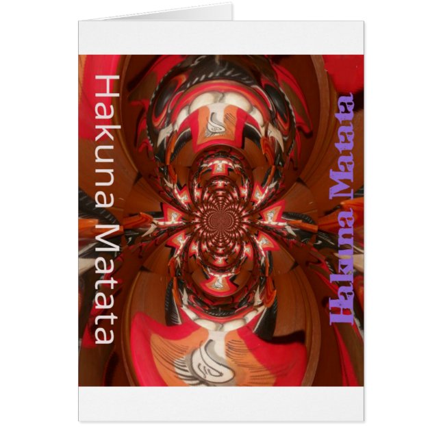 Fun Colourful African Design (Front)