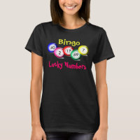 Fun Colourful Bingo Balls Lucky Numbers Theme