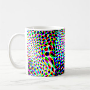 Fun Colourful Circles Coffee Mug