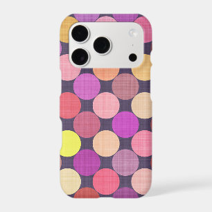 Fun Colourful Contemporary Polka Dots Art Pattern