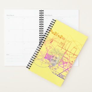 Fun Colourful Equations Geometric Designs Planner