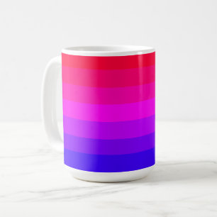 Fun Colourful Ombre Gradient Coffee Mug