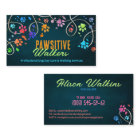 Fun Colourful paw prints trail - Dog Walker