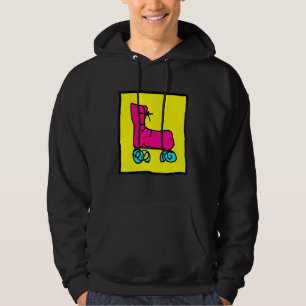 Fun Colourful Roller Skates Hoodie