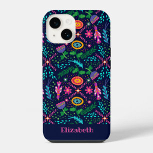 Fun Colourful Stylised Floral iPhone / iPad case