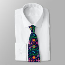Fun Colourful Stylised Floral