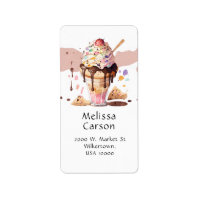Fun, Colourful Summer Ice Cream Sundae
