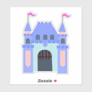 Fun Colourful Theme Park Style Castle
