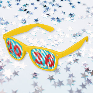 Fun Cool 2026 New Years Eve Party Swag Sunglasses