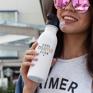 Fun Cool Mama Club, Mum Gift Water Bottle