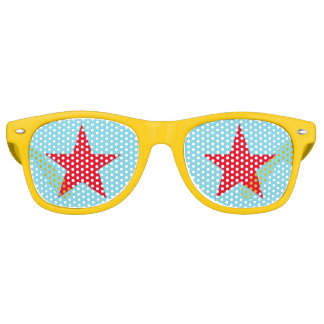 Fun Cool Star Custom Birthday Party Swag Shades