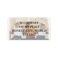 FUN COWGIRLS ADDRESS LABELS