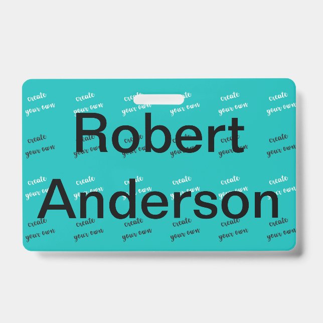 Fun Create Your Own Best ID Badge (Front)