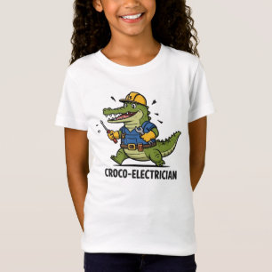 Fun Croco-Electrician Service T-Shirt