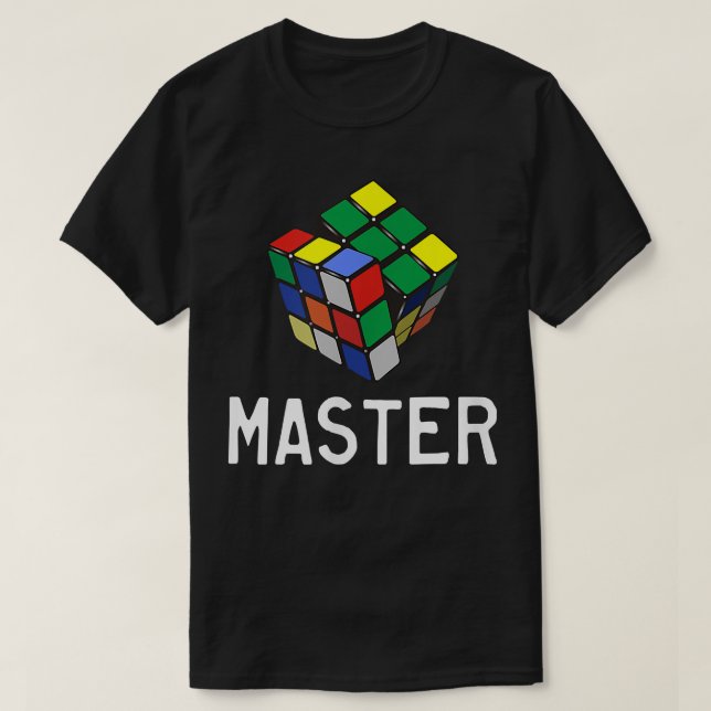Fun Cube Master  T-Shirt (Design Front)
