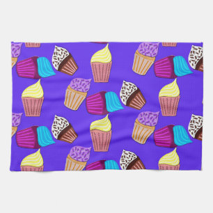 Fun Cupcakes Tea Towel