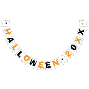 FUN! 🎃  Custom Halloween Bunting Banner – Persona