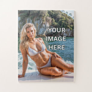 FUN! 🧩 Custom Jigsaw Puzzle – Add Image or Text