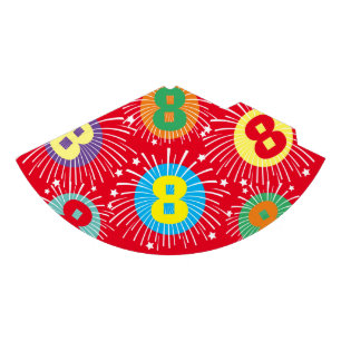 Fun custom kid's Birthday party paper cone hats