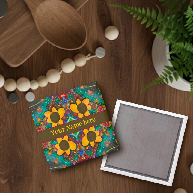 Fun Customise your Own Daisy Inspirivity Magnet (Creator Uploaded)