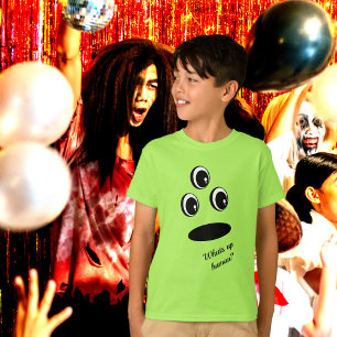 Fun Cute Face Easy Halloween costume T-Shirt