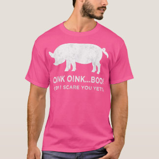 Fun Cute Halloween Pig  T-Shirt