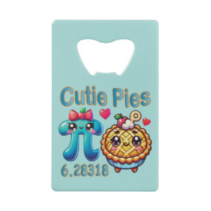 Fun “Cutie Pies” Cute Pi Symbol & Pie Pun