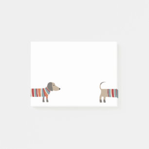 Fun Dachshund Wiener Dog Post-it Notes