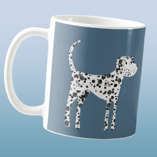Fun Dalmatian Dog Personalised Coffee Mug
