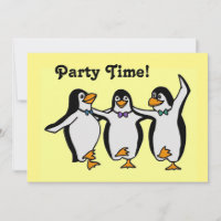 Fun Dancing Penguins Party Time!