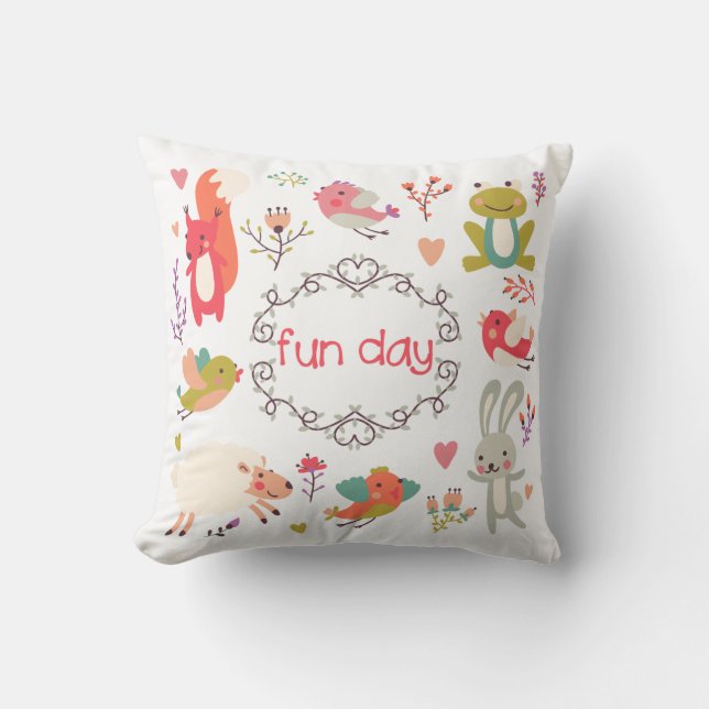Fun day cushion (Front)