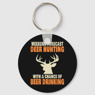 Fun Deer Hunting  Key Ring