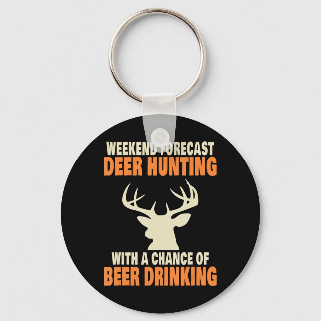 Fun Deer Hunting  Key Ring (Front)