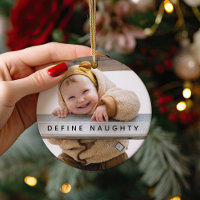 Fun Define Naughty | Photo Christmas Tree