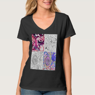 Fun design for femal t-shirt