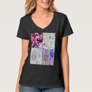 Fun design for femal t-shirt