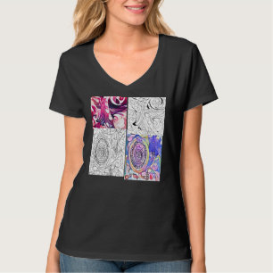 Fun design for femal t-shirt