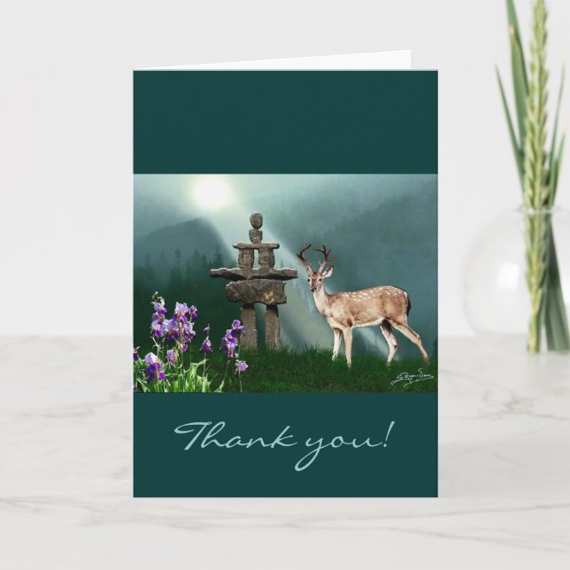 Fun Design for the Kid in All of Us! Thank You Card (Front)