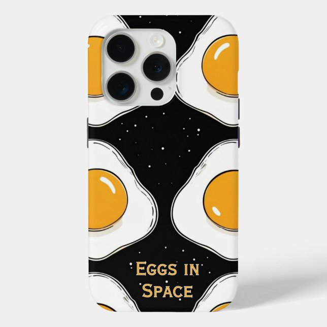 Fun design of eggs in space Case-Mate iPhone case (Back)