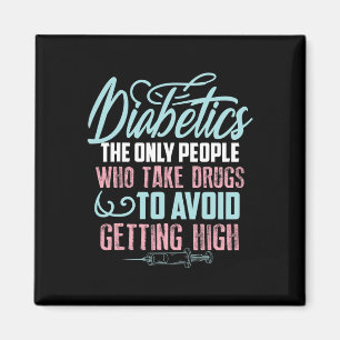 Fun Diabetes Awareness Gift Cute Diabetic Boy Gir Magnet