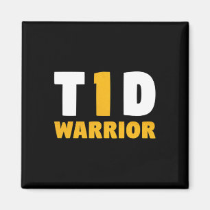 Fun Diabetic Type 1 Diabetes Awareness T1D Quote  Magnet