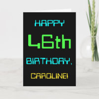 Fun Digital Computing Themed 46th Birthday